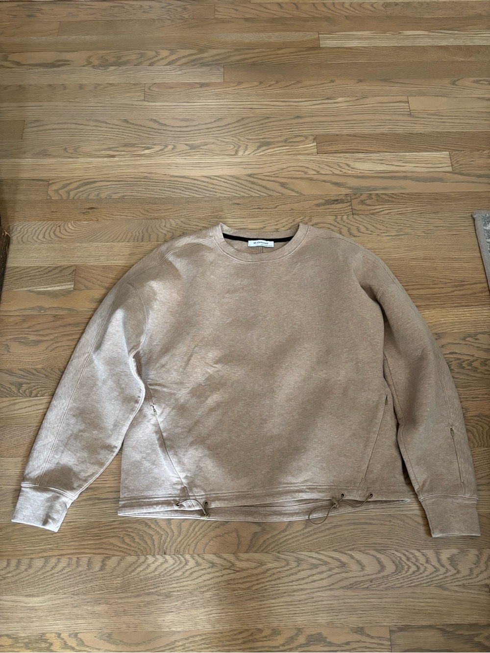 Banana Republic Women's Taupe Crewneck Sweatshirt